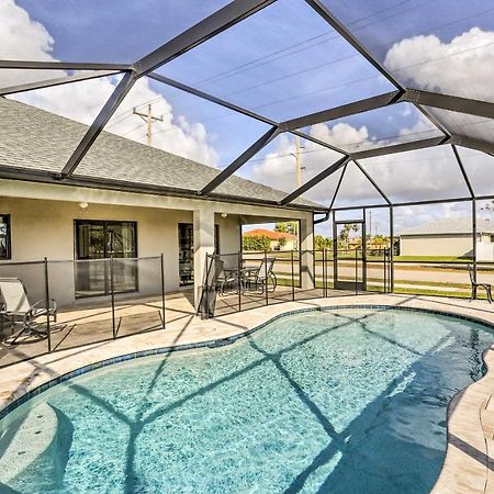 Central Cape Coral House With Private Screened Pool! Eksteriør bilde