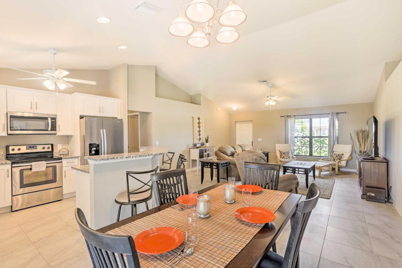 Central Cape Coral House With Private Screened Pool! Eksteriør bilde