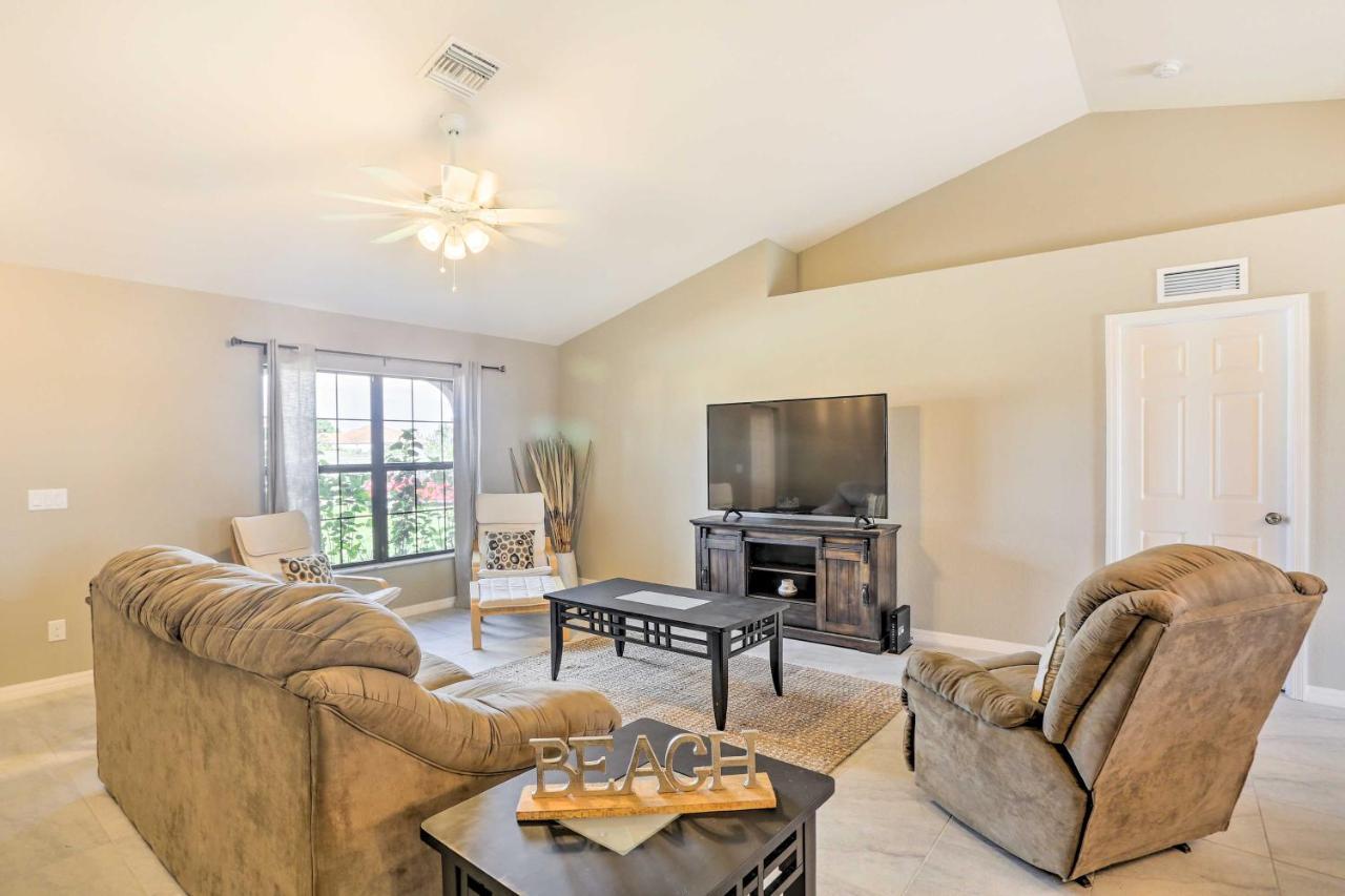 Central Cape Coral House With Private Screened Pool! Eksteriør bilde