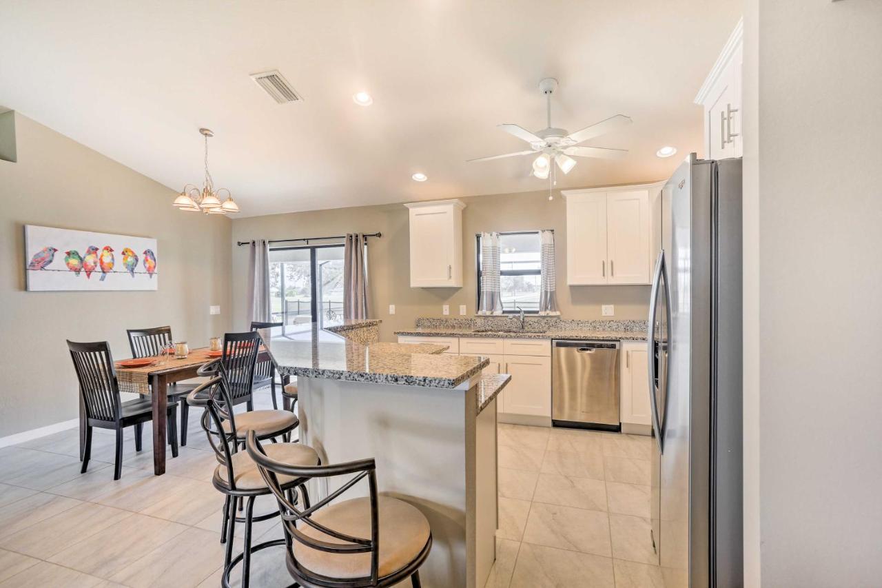 Central Cape Coral House With Private Screened Pool! Eksteriør bilde