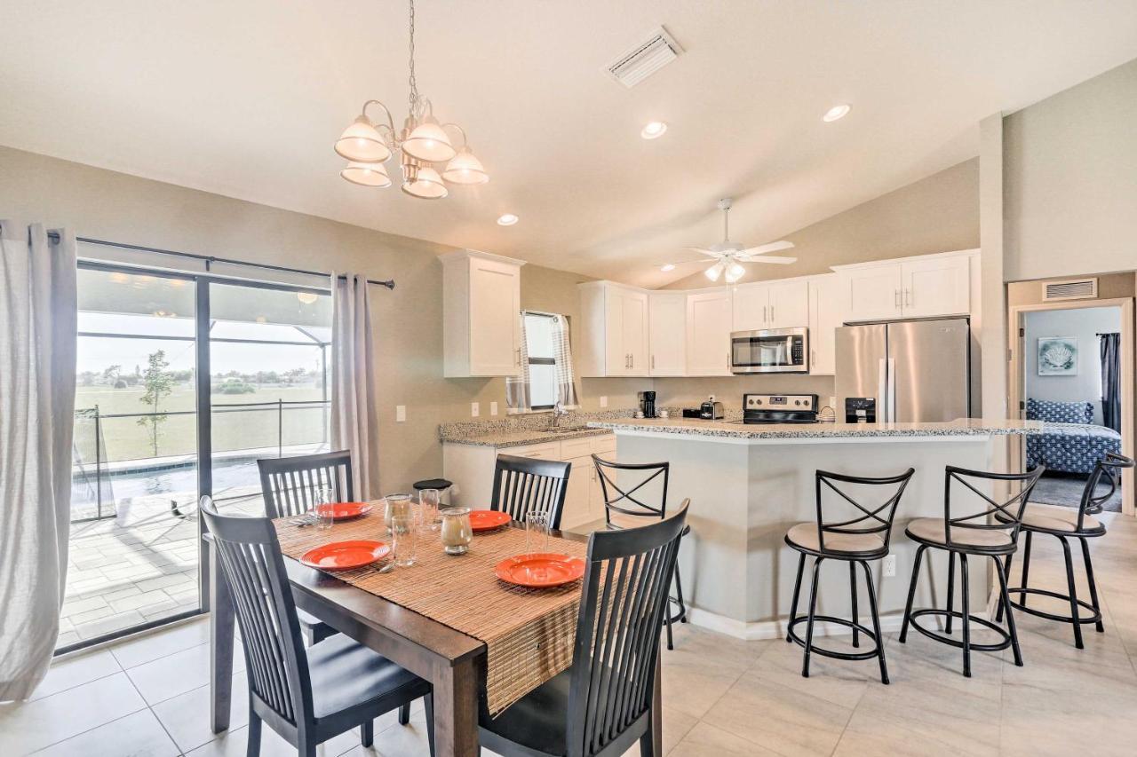 Central Cape Coral House With Private Screened Pool! Eksteriør bilde