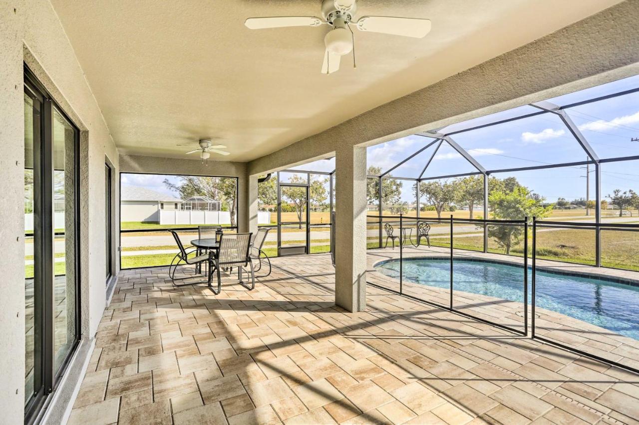 Central Cape Coral House With Private Screened Pool! Eksteriør bilde