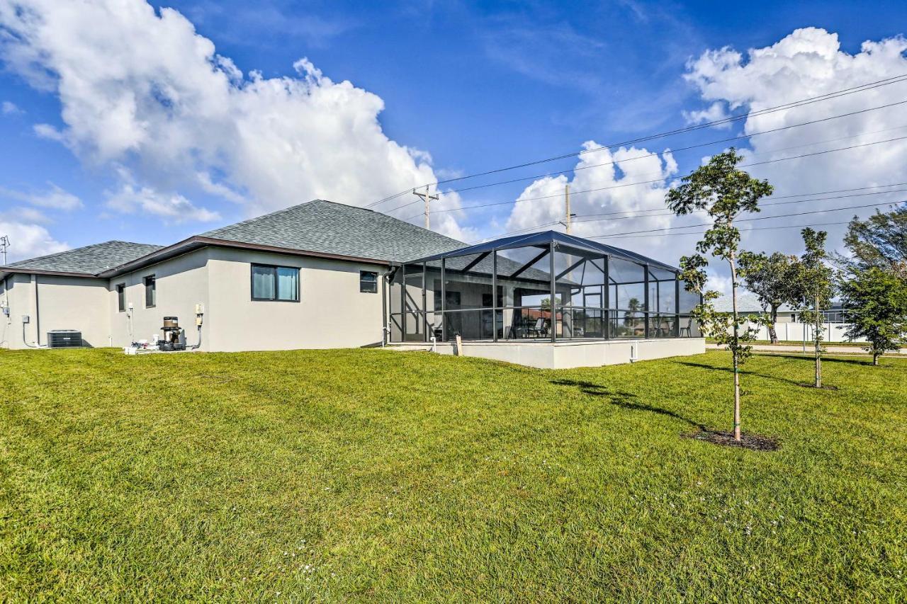 Central Cape Coral House With Private Screened Pool! Eksteriør bilde